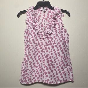 🎉SALE 3/$30🎉 Loft ruffle top